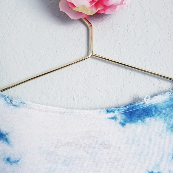 The Rolling Stones Distressed Tie Dye Graphic Tee - Picture 6 of 7